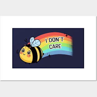 Bee - I don't care Posters and Art